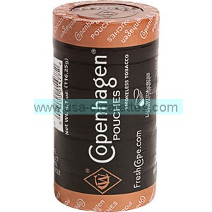 Copenhagen Pouches Smokeless Tobacco